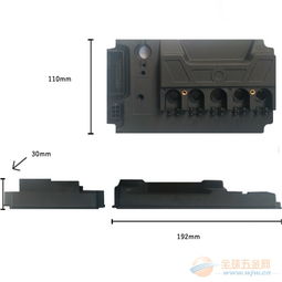 余姚順迪塑料模具 汽車(chē)塑料配件 控制器上蓋 塑料外殼制品